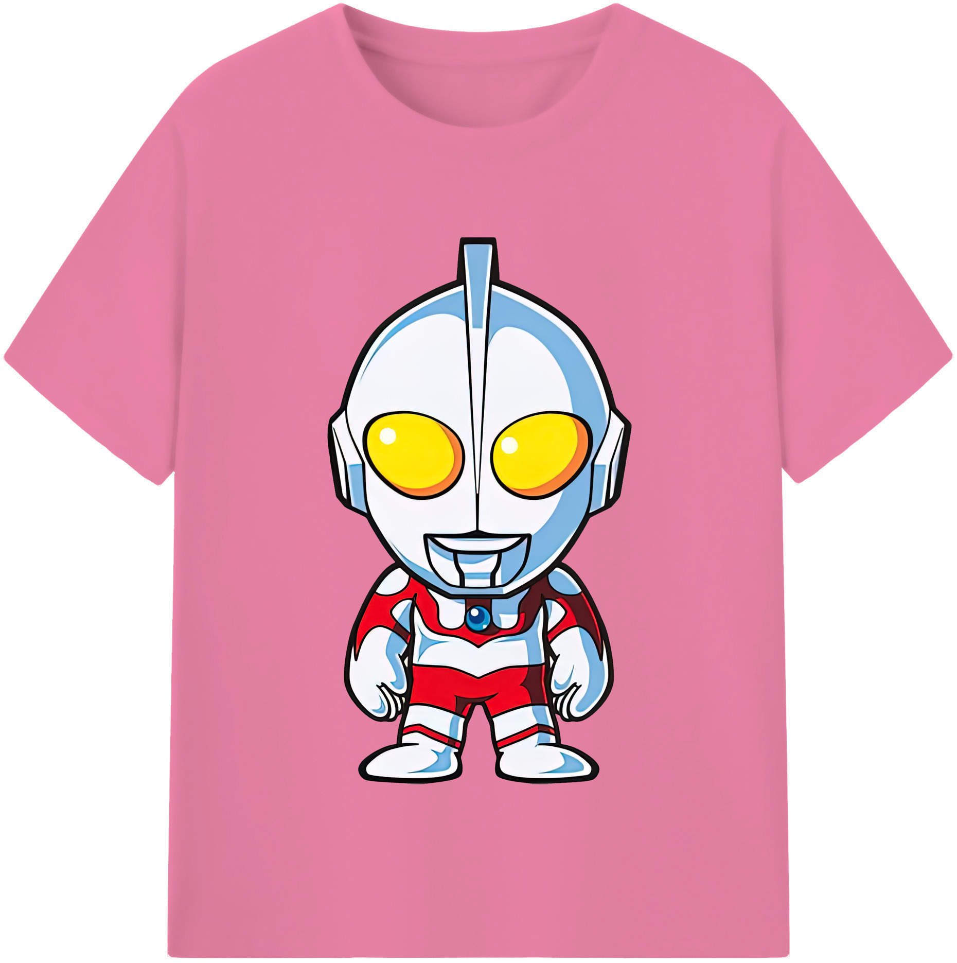 （画像用） ウルトラマン Ultraman 綿100％半袖Tシャツ（フロントプリント）